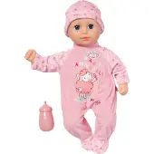 Baby Born Baby Annabell Little Annabell 36cm (rosa, mit Schlafaugen, Strampler, Mütze und Trinkflasche)