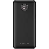 Canyon PB-2002, 20000 mAh, Quick Charge 3.0, Schwarz