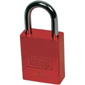 Kasp K14040REDD Hængelås 38 mm Forskellige Rød