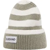 Elbsand Beanie "Norid" in Weiß/ Beige - onesize