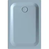 Bette BetteUltra Rechteck-Duschwanne mit Minimum-Wannenträger, 1100x750x35mm, 8727-418T1