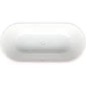 Bette 3467-000 Badewannen Oval Lux Oval Weiß