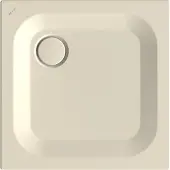 Bette BetteUltra Rechteck-Duschwanne mit BetteGlasur Plus, 700x700x25mm, 5719-001PLUS, Farbe: Pergamon