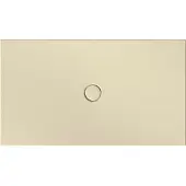 Bette BetteFloor Duschwanne mit Minimum-Wannenträger und BetteGlasur Plus, 1400x800mm, 5801-441PLUS,T1, Farbe: Cream