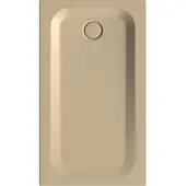 Bette BetteUltra Rechteck-Duschwanne mit Minimum-Wannenträger, 1300x750x35mm, GlasurPlus, 5785-003PLUS,T1