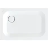 Bette BetteUltra Rechteck-Duschwanne mit BetteAntirutsch Pro, 900x600x25mm, 8600-004AE, Farbe: Edelweiss matt