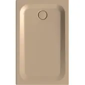 Bette BetteUltra Rechteck-Duschwanne mit Minimum-Wannenträger, 1200x750x35mm, GlasurPlus, 1670-425PLUS,T1