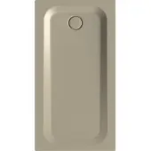 Bette BetteUltra Rechteck-Duschwanne mit Minimum-Wannenträger und BetteAntirutsch Pro, 1400x750x35mm, 5814-415AE,T1