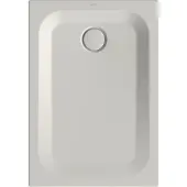Bette BetteUltra Rechteck-Duschwanne mit Minimum-Wannenträger und BetteAntirutsch Pro, 1000x700x25mm, 5879-423AE,T1, Farbe: Flax