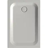 Bette BetteUltra Rechteck-Duschwanne, 1100x750x35mm, 8727-410, Farbe: Silver matt
