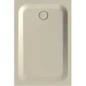 Bette BetteUltra Rechteck-Duschwanne mit Minimum-Wannenträger, 1200x800x35mm, GlasurPlus, 1680-422PLUS,T1