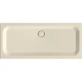 Bette BetteUltra Rechteck-Duschwanne mit Minimum-Wannenträger, 1600x700x35mm, 5951-001T1, Farbe: Pergamon