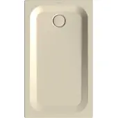 Bette BetteUltra Rechteck-Duschwanne mit BetteGlasur Plus, 1200x700x35mm, 5979-006PLUS, Farbe: Jasmin