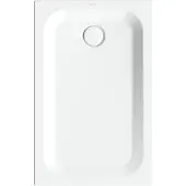 Bette BetteUltra Rechteck-Duschwanne mit BetteGlasur Plus, 1100x700x35mm, 8725-004PLUS, Farbe: Edelweiss matt