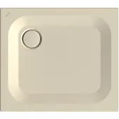 Bette BetteUltra Rechteck-Duschwanne mit BetteGlasur Plus, 800x700x25mm, 5679-006PLUS, Farbe: Jasmin