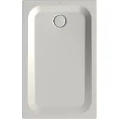 Bette BetteUltra Rechteck-Duschwanne mit Minimum-Wannenträger, 1200x750x35mm, GlasurPlus, 1670-423PLUS,T1, Farbe: Flax