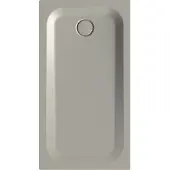 Bette BetteUltra Rechteck-Duschwanne mit Minimum-Wannenträger, 1300x700x35mm, 5784-416T1