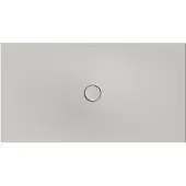 Bette BetteFloor Duschwanne mit Minimum-Wannenträger und BetteGlasur Plus, 1400x750mm, 5802-410PLUS,T1, Farbe: Silver