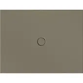 Bette BetteFloor Duschwanne mit Minimum-Wannenträger und BetteGlasur Plus, 1300x1000mm, 5794-404PLUS,T1, Farbe: Graphite
