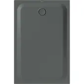 Bette BetteUltra Rechteck-Duschwanne mit Minimum-Wannenträger, 1500x1000x35mm, 5944-403T1, Farbe: Smoke