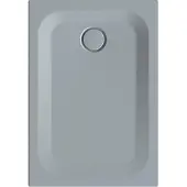 Bette BetteUltra Rechteck-Duschwanne mit Minimum-Wannenträger, 1000x700x25mm, GlasurPlus, 5879-412PLUS,T1