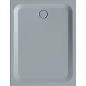 Bette BetteUltra Rechteck-Duschwanne mit Minimum-Wannenträger und BetteAntirutsch Pro, 1300x1000x35mm, 5788-412AE,T1