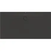 Bette BetteFloor Side Duschwanne, rechteckig, 1700x900mm, 3376-401, Farbe: Anthracite