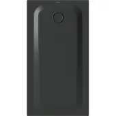 Bette BetteUltra Rechteck-Duschwanne mit Minimum-Wannenträger, 1400x750x35mm, 5814-402T1, Farbe: Slate