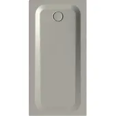 Bette BetteUltra Rechteck-Duschwanne mit Minimum-Wannenträger, 1500x750x35mm, GlasurPlus, 5924-416PLUS,T1