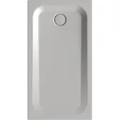 Bette BetteUltra Rechteck-Duschwanne mit Minimum-Wannenträger, 1300x700x35mm, 5784-413T1