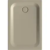 Bette BetteUltra Rechteck-Duschwanne mit Minimum-Wannenträger, 1100x750x35mm, GlasurPlus, 8727-415PLUS,T1