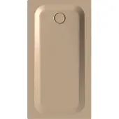 Bette BetteUltra Rechteck-Duschwanne mit Minimum-Wannenträger und BetteAntirutsch Pro, 1400x750x35mm, 5814-425AE,T1
