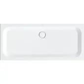 Bette BetteUltra Rechteck-Duschwanne mit Minimum-Wannenträger, 1600x700x35mm, GlasurPlus, 5951-004PLUS,T1