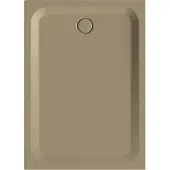 Bette BetteUltra Rechteck-Duschwanne mit BetteGlasur Plus, 1400x1000x35mm, 5838-417PLUS, Farbe: Hazel matt