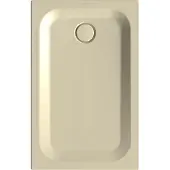 Bette BetteUltra Rechteck-Duschwanne mit Minimum-Wannenträger und BetteAntirutsch Pro, 1100x700x35mm, 8725-441AE,T1