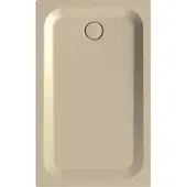 Bette BetteUltra Rechteck-Duschwanne mit Minimum-Wannenträger, 1300x800x35mm, 5786-424T1