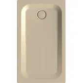 Bette BetteUltra Rechteck-Duschwanne mit Minimum-Wannenträger, 1200x700x35mm, GlasurPlus