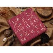 Asir Adventskalender - Silber Gold - 31 x 32 x 4 cm