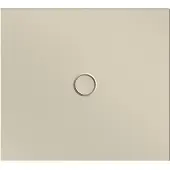 Bette BetteFloor Duschwanne mit Minimum-Wannenträger und BetteGlasur Plus, 1000x900mm, 1661-422PLUS,T1, Farbe: Beige