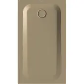 Bette BetteUltra Rechteck-Duschwanne mit Minimum-Wannenträger und BetteAntirutsch Pro, 1300x750x35mm, 5785-417AE,T1, Farbe: Hazel