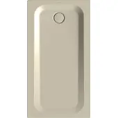 Bette BetteUltra Rechteck-Duschwanne mit Minimum-Wannenträger, 1400x750x35mm, GlasurPlus, 5814-422PLUS,T1