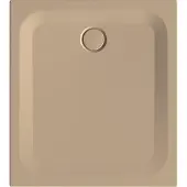 Bette BetteUltra Rechteck-Duschwanne mit Minimum-Wannenträger, 1000x900x25mm, 1660-425T1, Farbe: Greige
