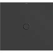 Bette BetteFloor Duschwanne mit Minimum-Wannenträger und BetteAntirutsch Pro, 1100x1000mm, 8735-402AE,T1, Farbe: Slate