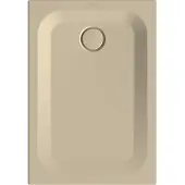 Bette BetteUltra Rechteck-Duschwanne mit Minimum-Wannenträger und BetteAntirutsch Pro, 1000x700x25mm, 5879-424AE,T1, Farbe: Sand