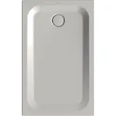 Bette BetteUltra Rechteck-Duschwanne mit Minimum-Wannenträger, 1200x750x35mm, 1670-410T1