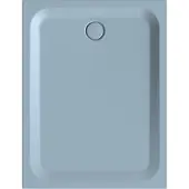 Bette BetteUltra Rechteck-Duschwanne mit Minimum-Wannenträger, 1300x1000x35mm, 5788-418T1, Farbe: Blue Satin