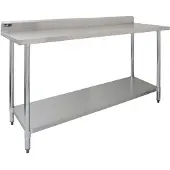 KuKoo Commercial Edelstahl Catering Tisch - 6ft breit