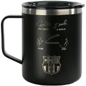 Runbott Fc Barcelona Male Signatures 400 Ml Thermosflasche