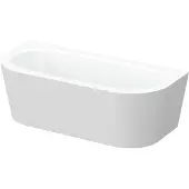 Bette Starlet I half vrijstaand bad met 2 ligzijdes back-to-wall 175x80cm glans wit plaatstaal