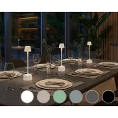 Sompex Dennis LED-Akkuleuchte-Schwarz